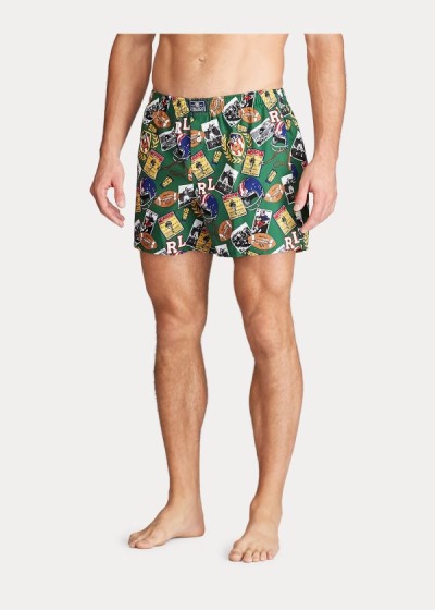 Polo Ralph Lauren Novelty-Print Cotton Boxershorts Herre Danmark (LVSXT0643)